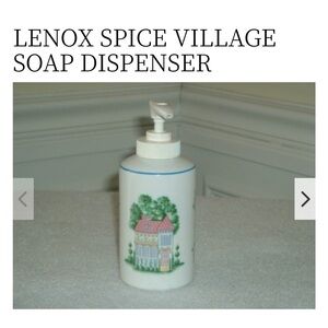 Lenox Spice Village Soap Dispenser